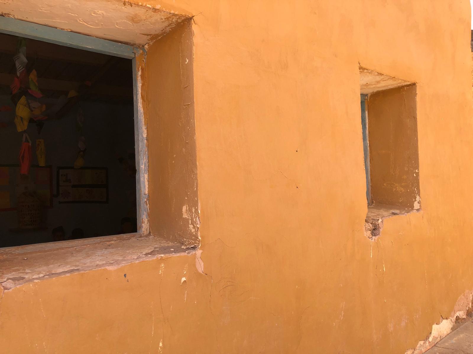 Ventanas antes de las mejoras