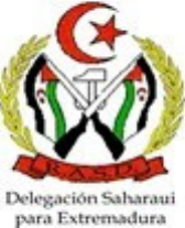 Logotipo de la Delegación Saharaui para Extremadura