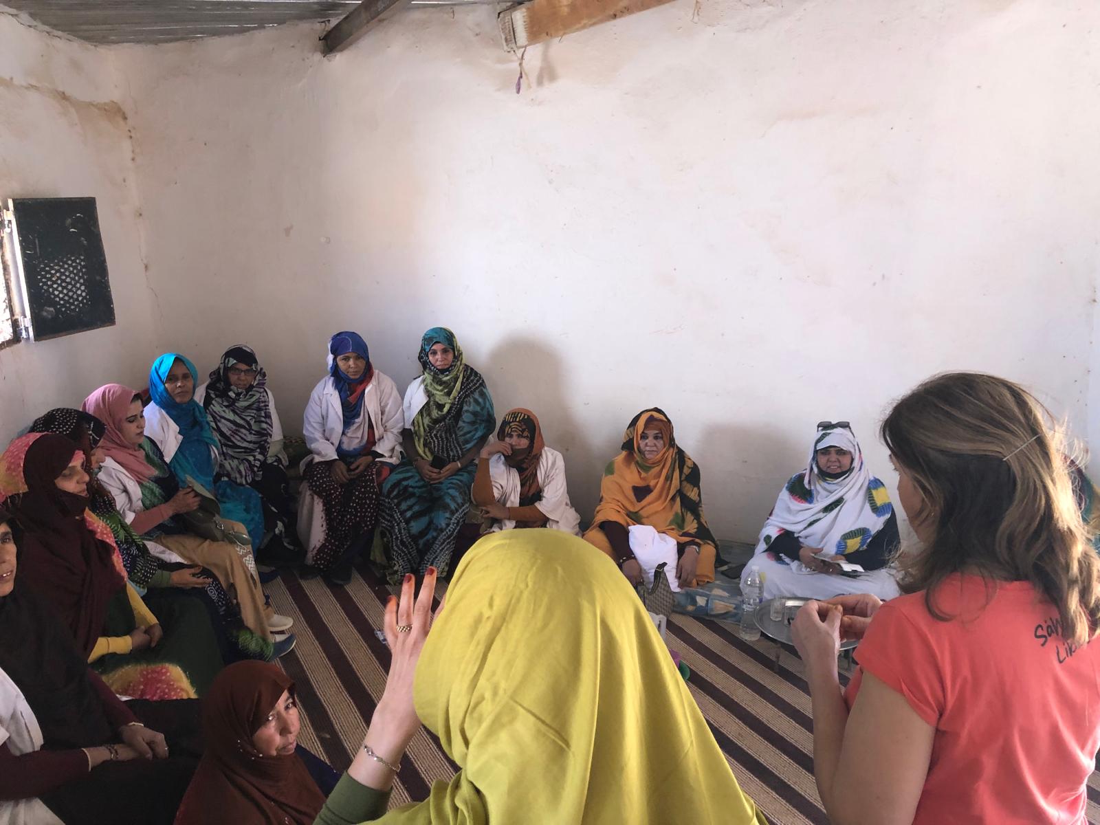 Convivencia con profesoras durante el viaje